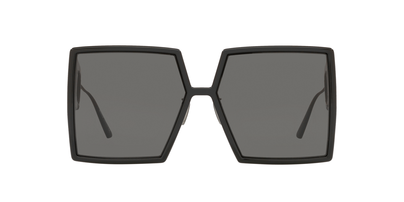 DIOR 30MONTAIGNE SU BLACK-SMOKE SUNGLASSES