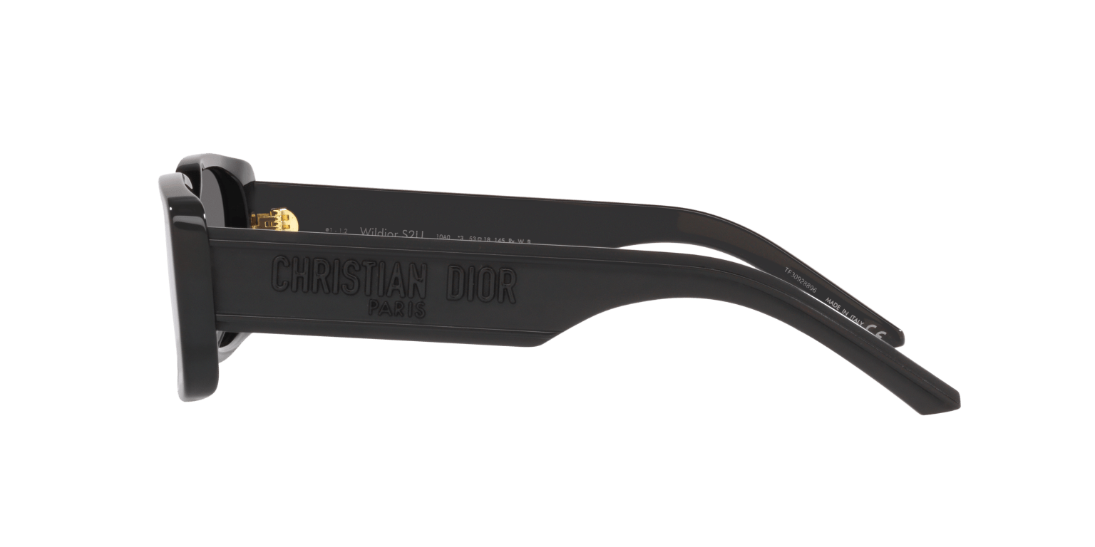 DIOR WILDIOR S2U BLACK-SMOKE SUNGLASSES