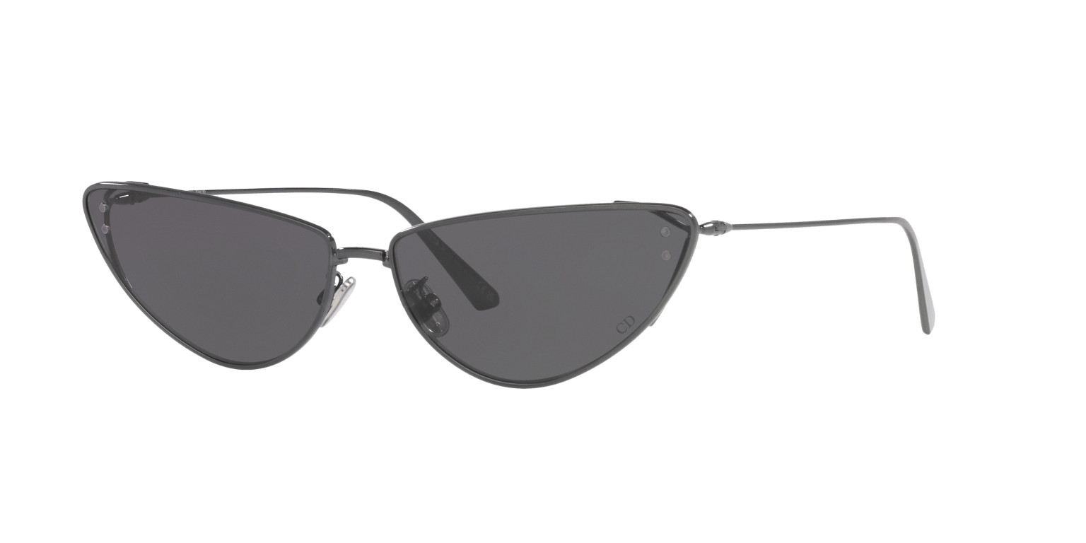 DIOR MISSDIOR B1U GUNMETAL SHINY-GREY SUNGLASSES