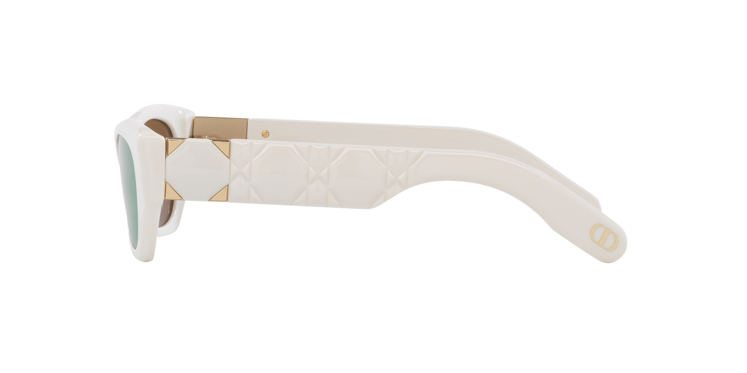 DIOR SUNGLASSES IVORY-BROWN | DIOR LADY 95.22 B1I CD40147I IVORY-BROWN