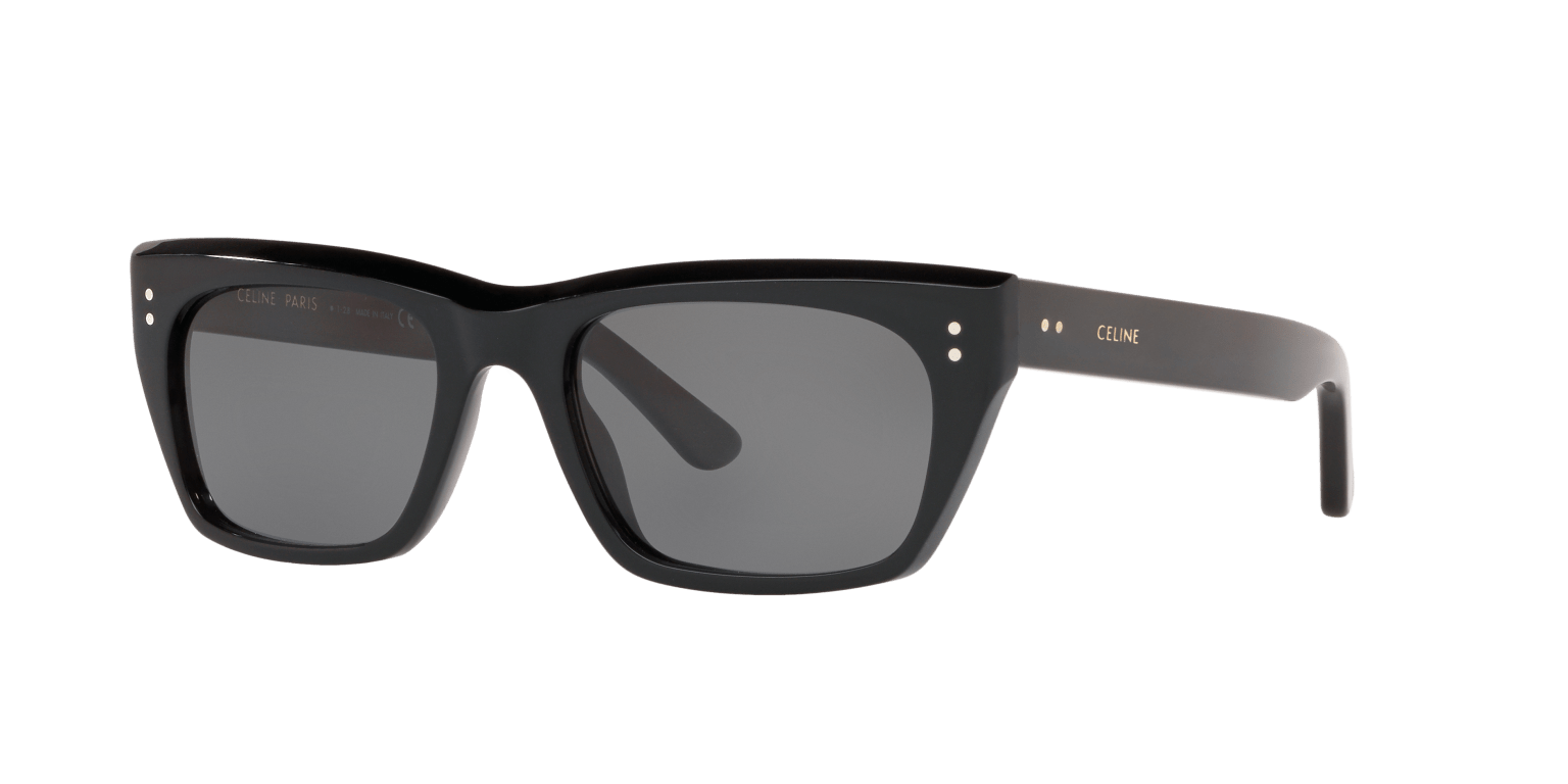 Celine Sunglasses Black Shiny-Grey Polar