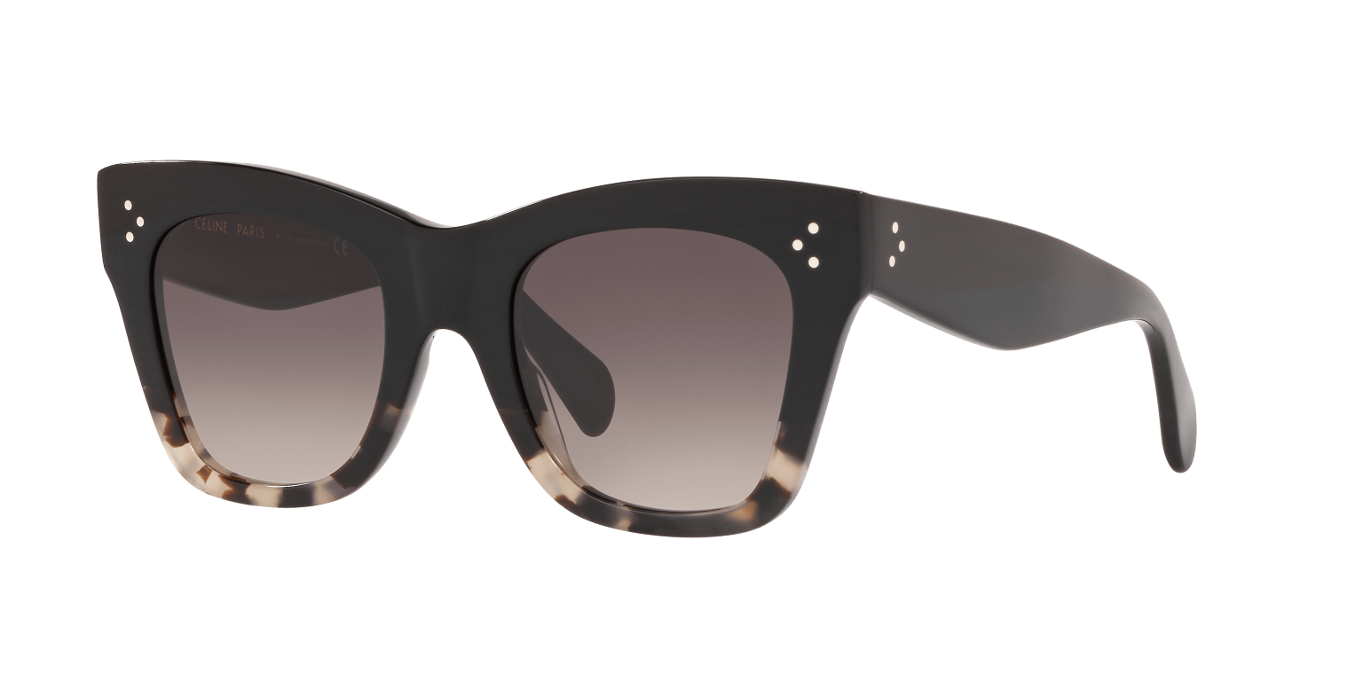 Celine Sunglasses Black-Brown Grad