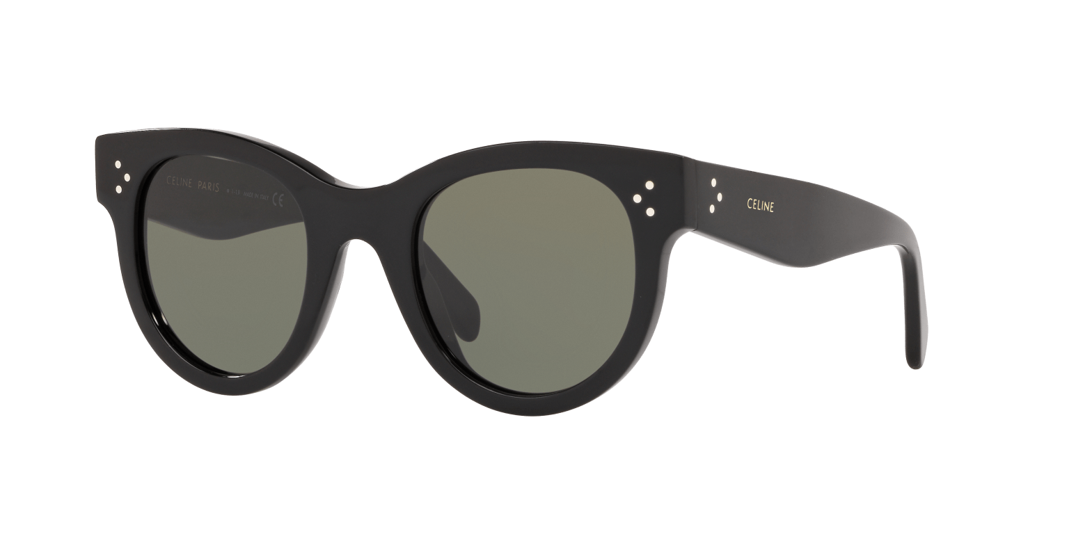 Celine Sunglasses Black-Smoke Brown