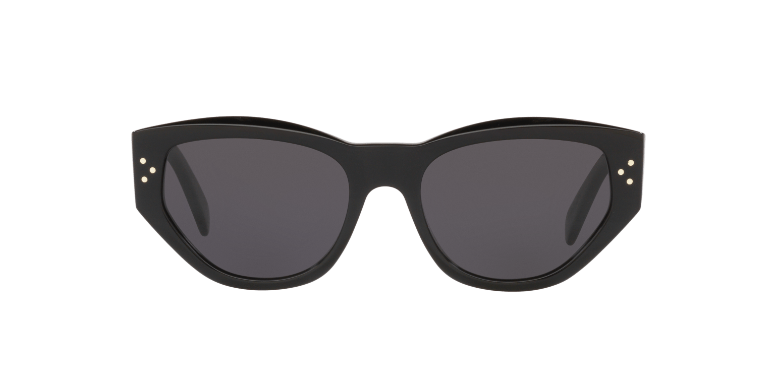Celine Sunglasses Black Shiny-Grey
