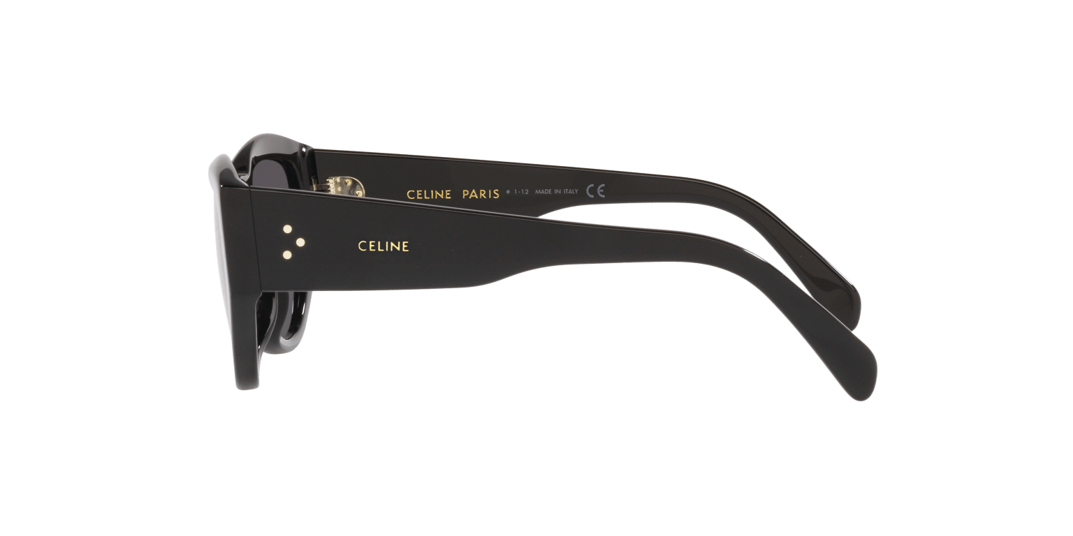 Celine Sunglasses Black Shiny-Grey