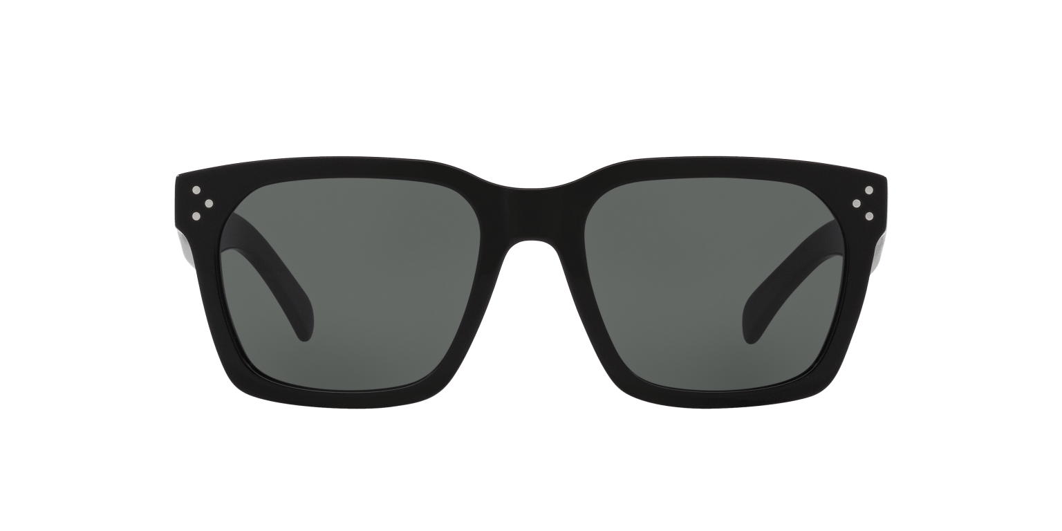 Celine Sunglasses Black Shiny-Blue