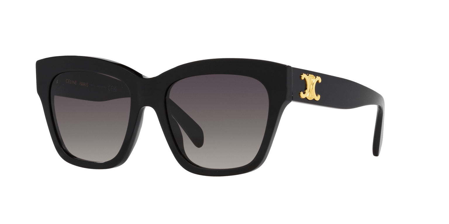 Celine Triomphe Black-Brown Sunglasses