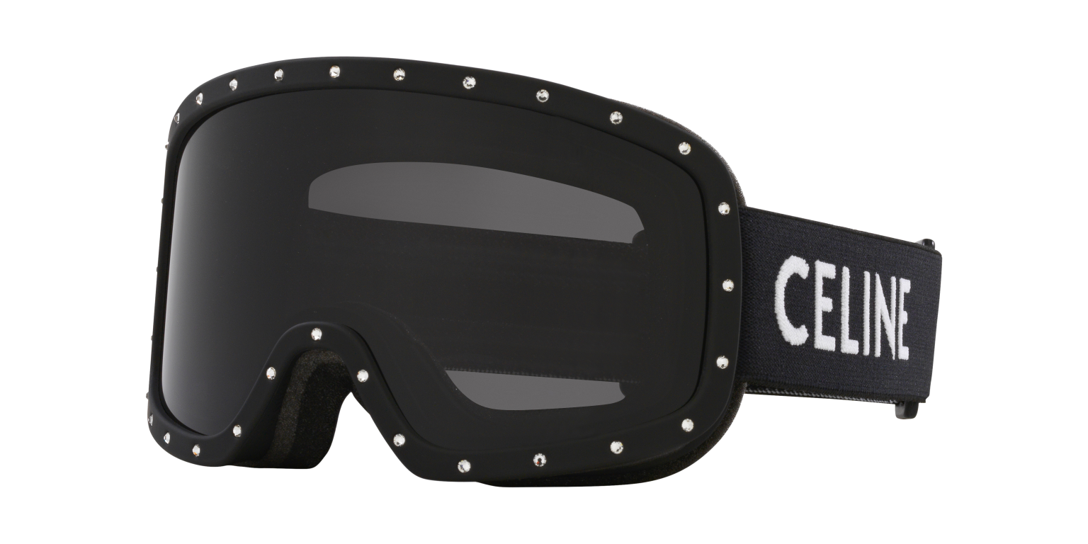 Celine Sunglasses Black Matte-Grey