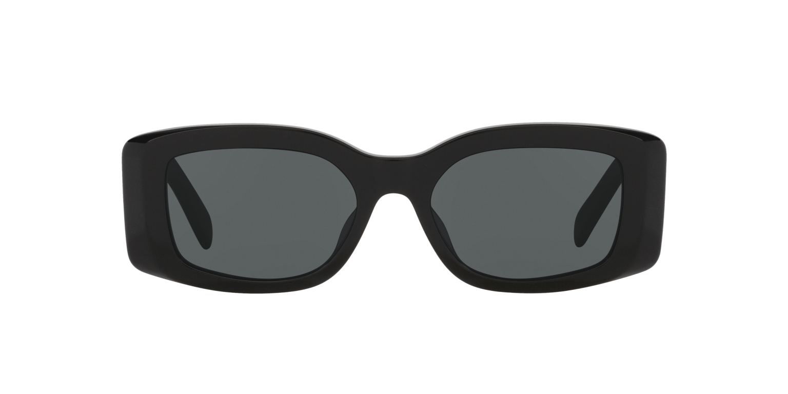 Celine Sunglasses Black Shiny-Grey