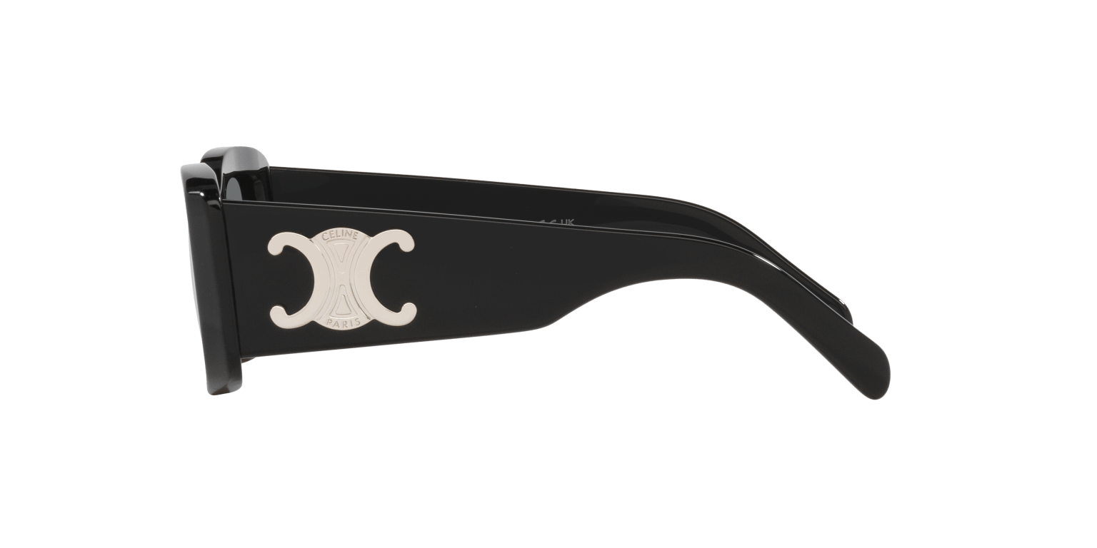 Celine Sunglasses Black Shiny-Grey