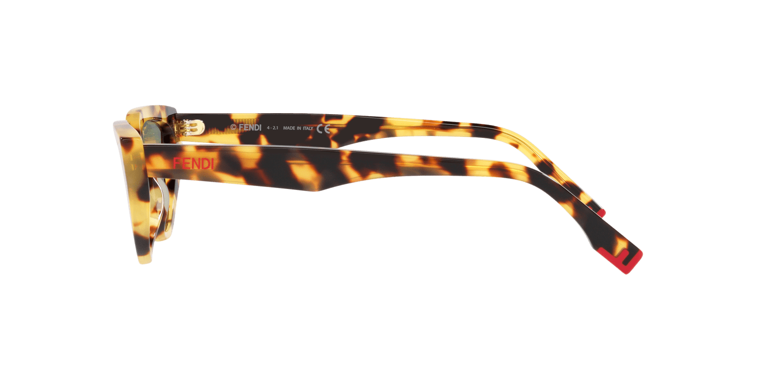 Fendi Tortoise-Green Sunglasses | FENDI FE40009I Tortoise-Green