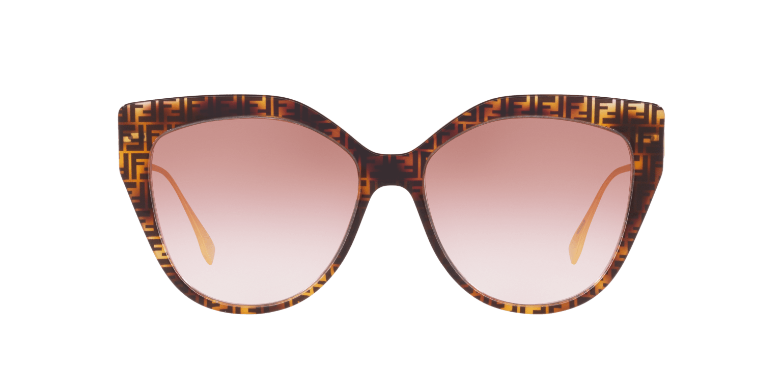 Fendi Tortoise-Red Sunglasses | FENDI FE40011U Tortoise-Red