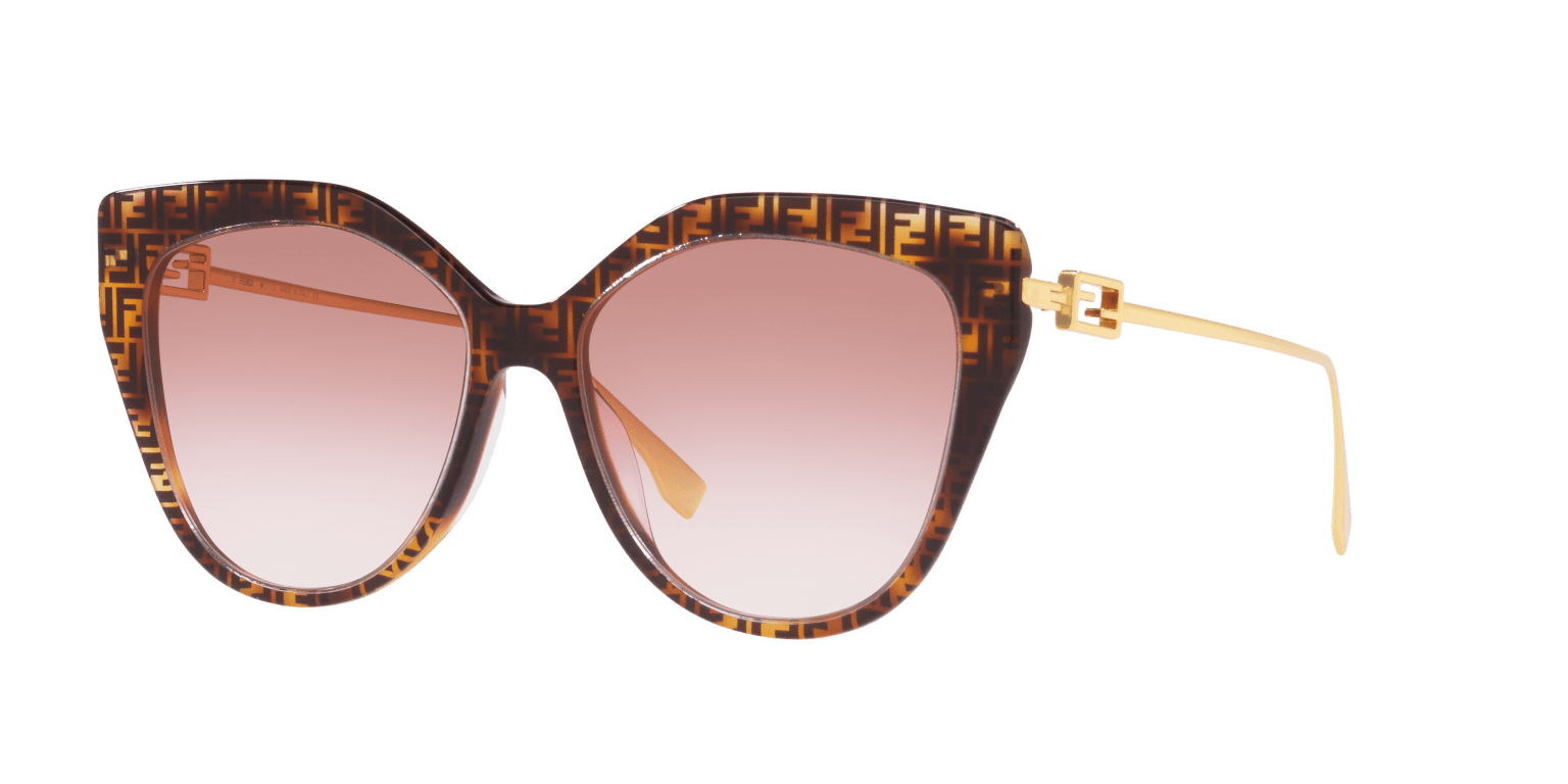 Fendi Tortoise-Red Sunglasses | FENDI FE40011U Tortoise-Red