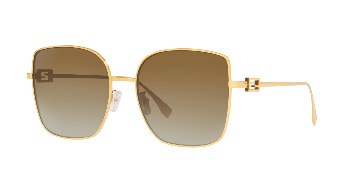 Fendi Gold Sunglasses | FENDI FE40013U Gold