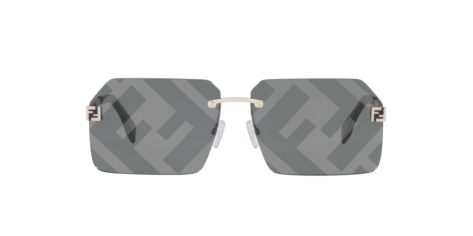 Fendi Sunglasses Grey Shiny-Grey Mirror | FENDI FE40043U Grey Shiny-Grey Mirror
