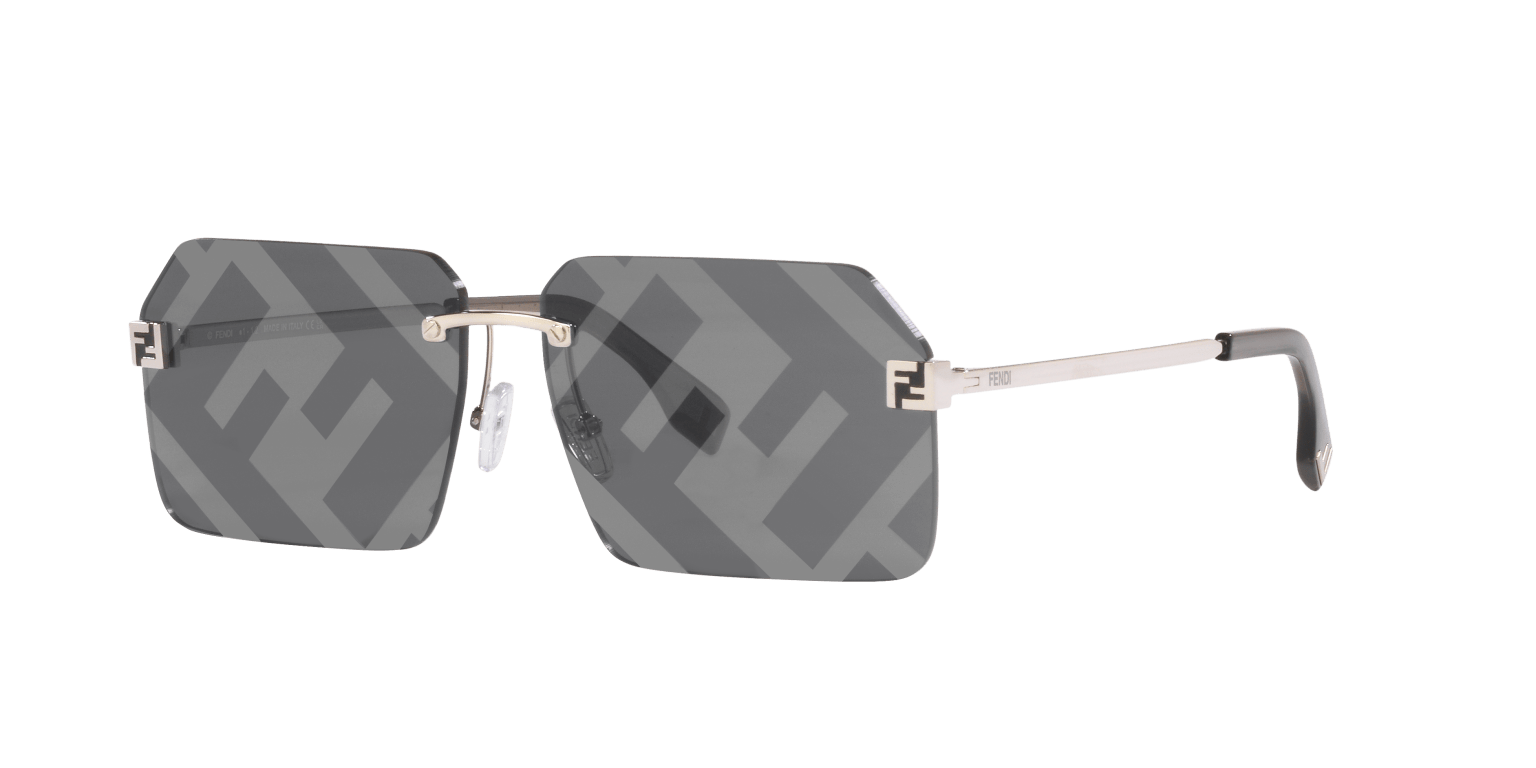 Fendi Sunglasses Grey Shiny-Grey Mirror | FENDI FE40043U Grey Shiny-Grey Mirror