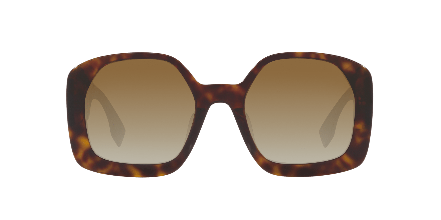 Fendi Sunglasses Tortoise-Brown Grad Brown | FENDI FE40048U Brown Tortoise-Brown Grad