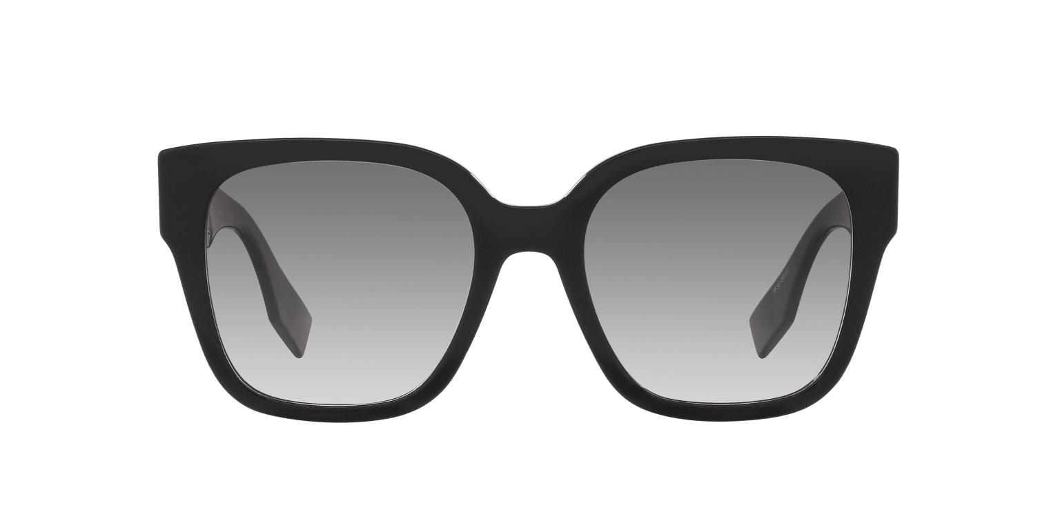 Fendi Sunglasses Black Shiny-Grey | FENDI FE40063I Black Shiny-Grey
