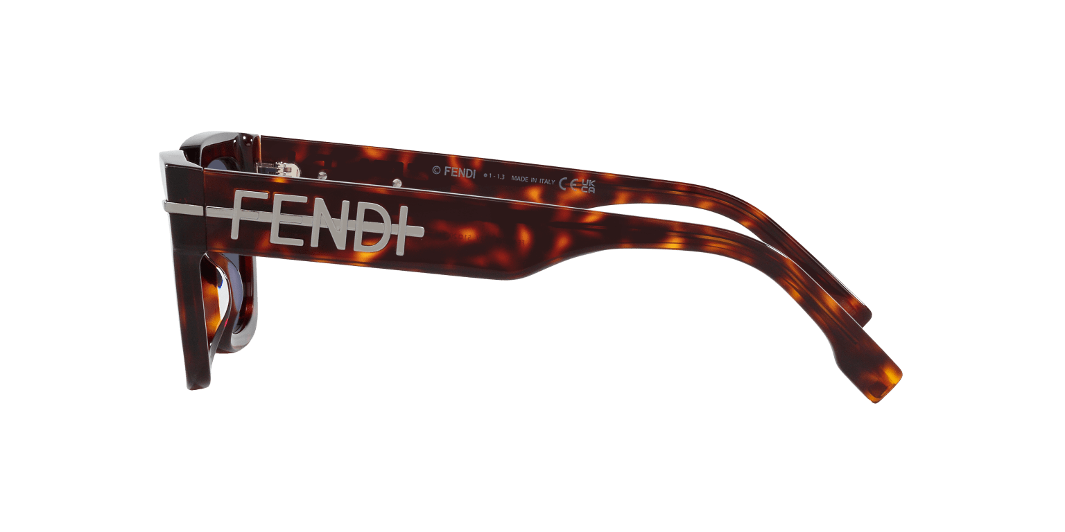 Fendi Tortoise-Blue Sunglasses | FENDI FE40078I Tortoise-Blue