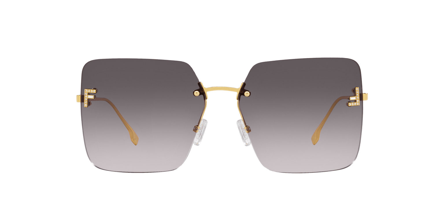 Fendi Sunglasses Black-Brown | FENDI FE4082US Black-Brown