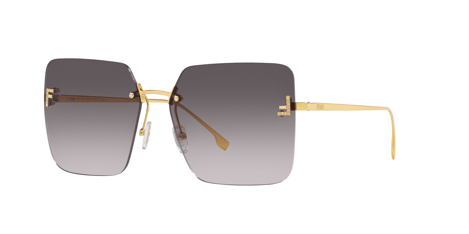 Fendi Sunglasses Black-Brown | FENDI FE4082US Black-Brown