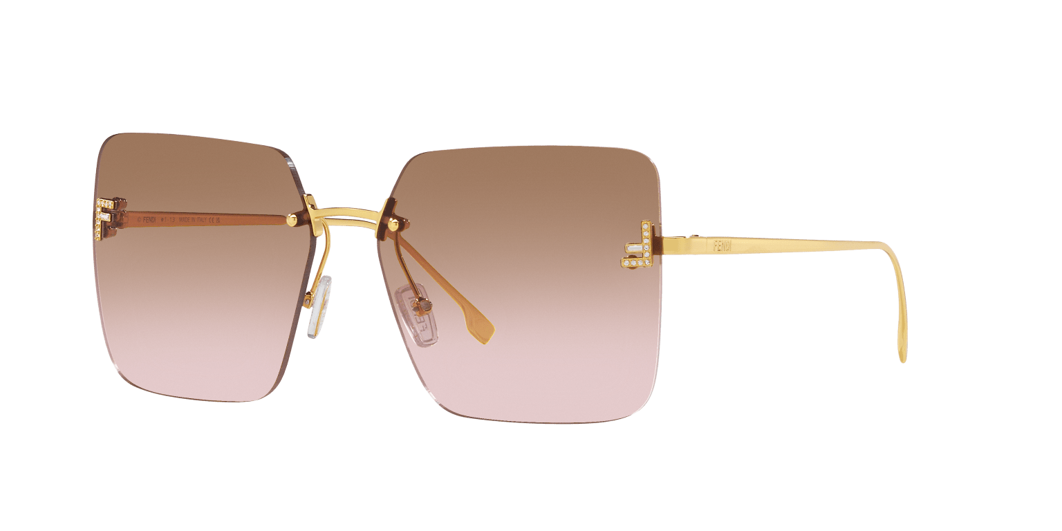 Fendi Sunglasses Black Matte-Brown | FENDI FE4082US Black Matte-Brown