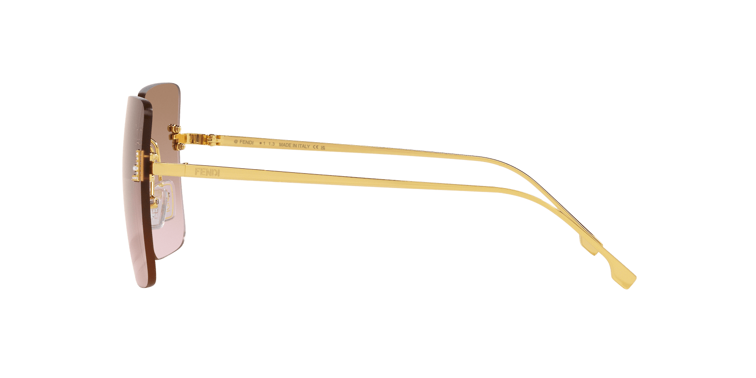 Fendi Sunglasses Black Matte-Brown | FENDI FE4082US Black Matte-Brown