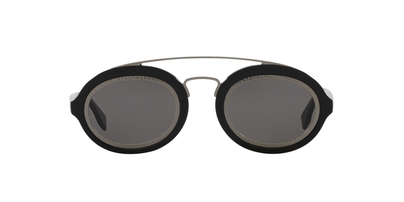 Fendi Black-Grey Sunglasses | FENDI Ffaround Black-Grey