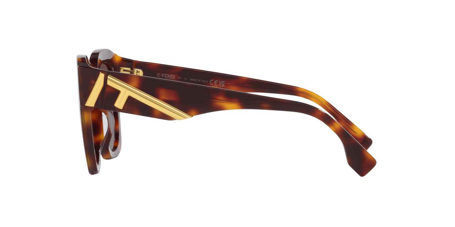 Fendi Tortoise-Grey Sunglasses | FENDI FE40098I Tortoise-Grey