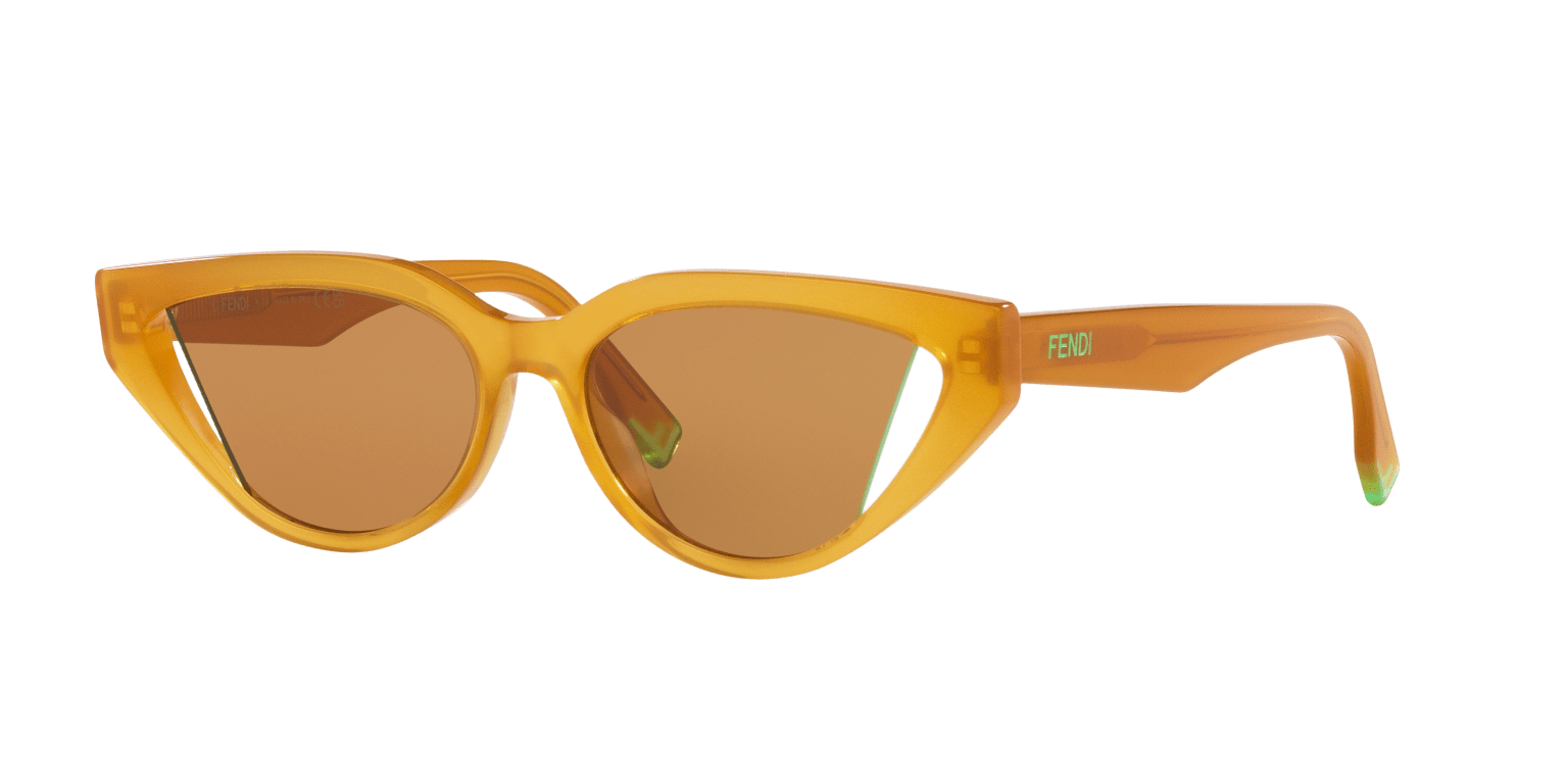 Fendi Fendiway Orange-Brown Sunglasses | FENDI Fendiway Orange-Brown
