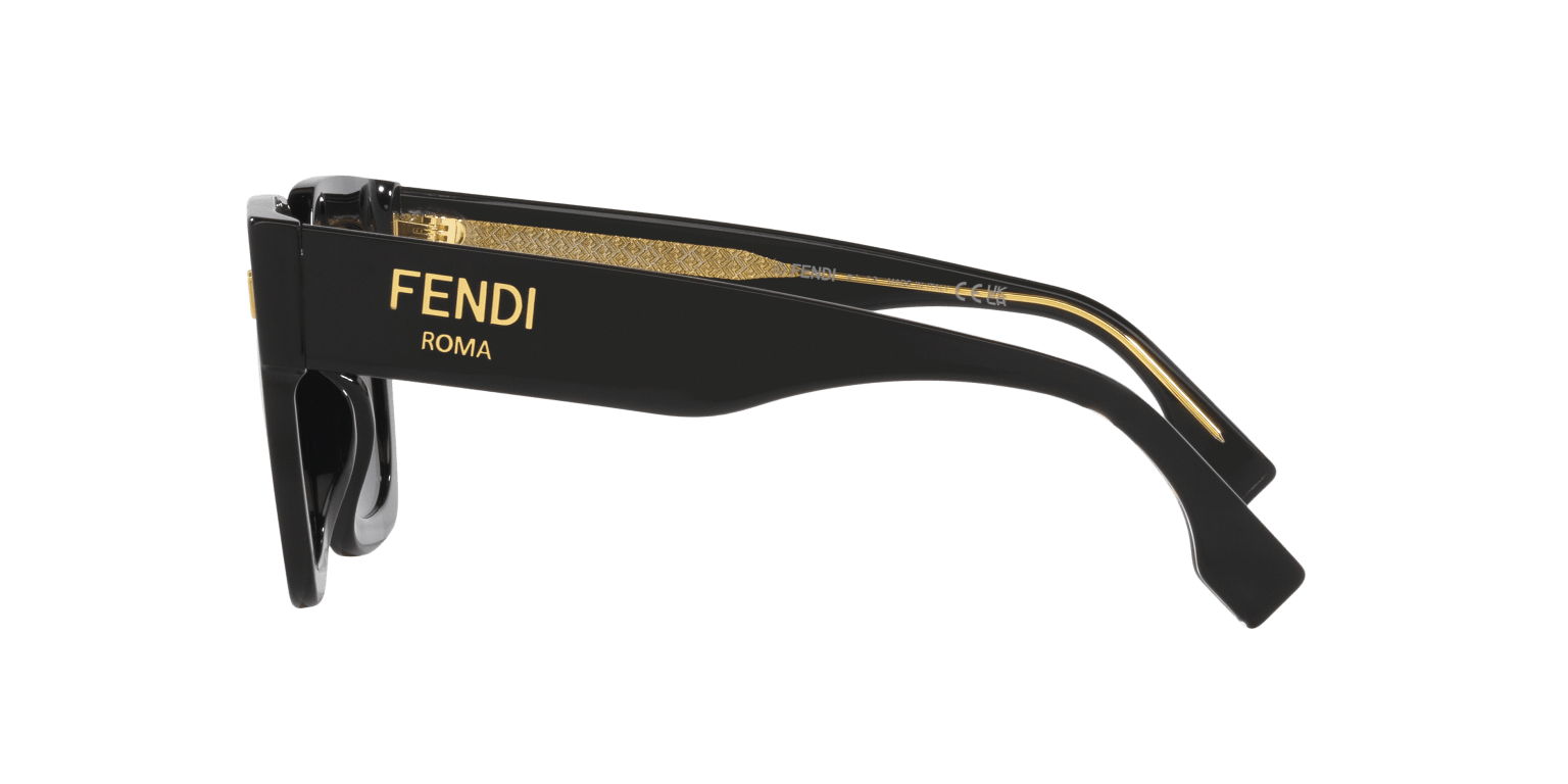 Fendi Roma Sunglasses Black-Grey | FENDI Roma FE40101I Black-Grey