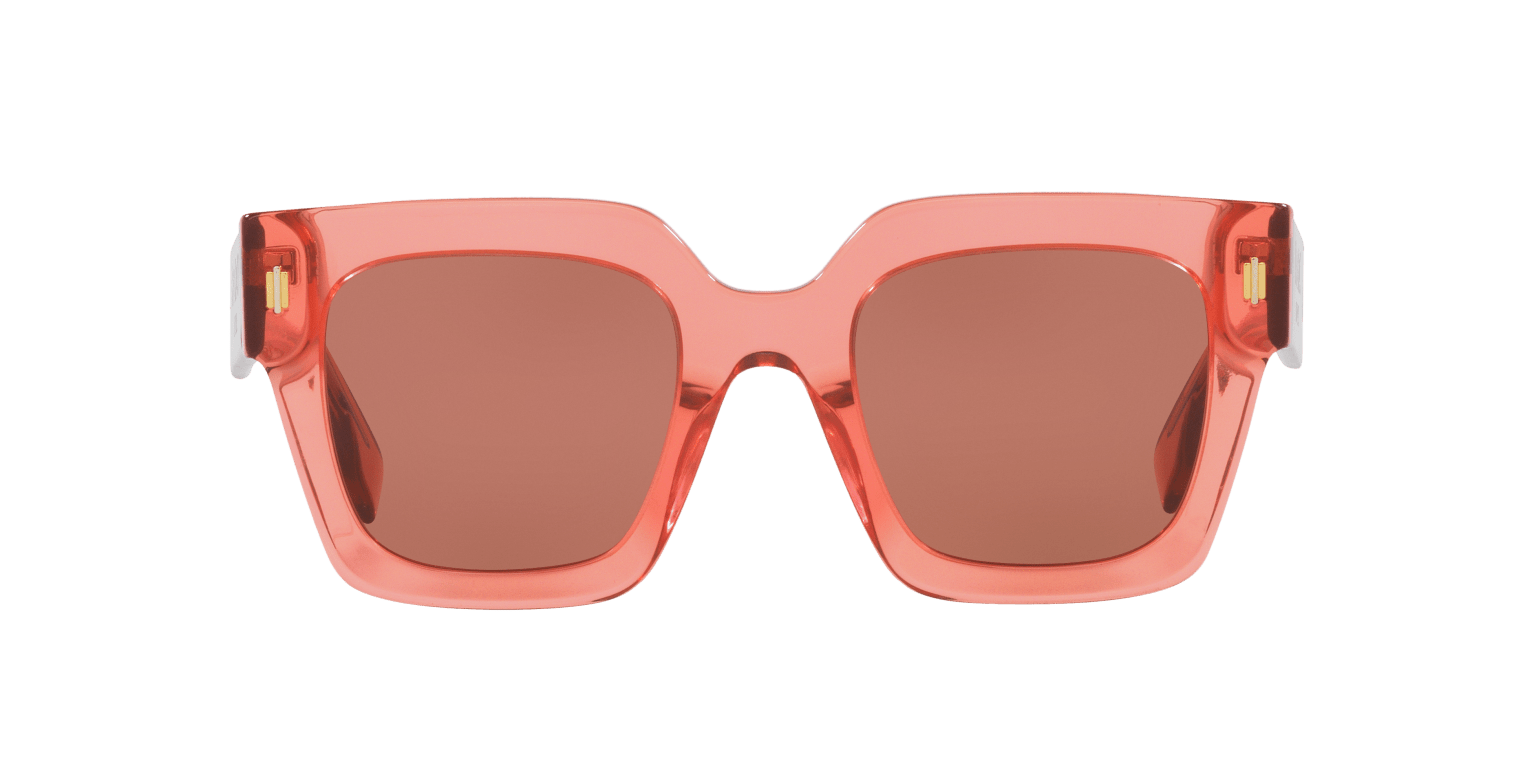 Fendi Pink-Red Sunglasses | FENDI Roma FE40101I Pink-Red