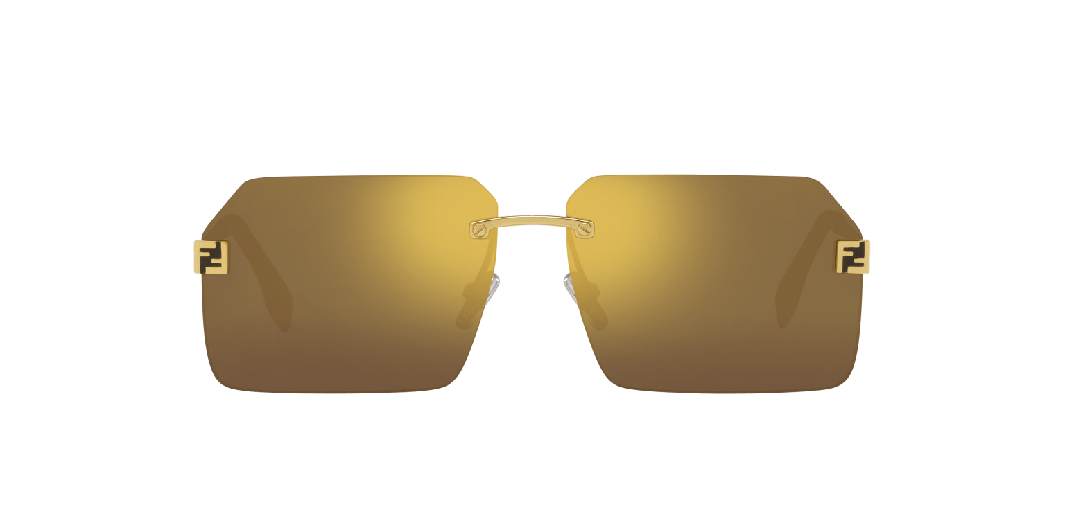 Fendi Sunglasses Gold-Brown | FENDI Sky FE40043U Gold-Brown