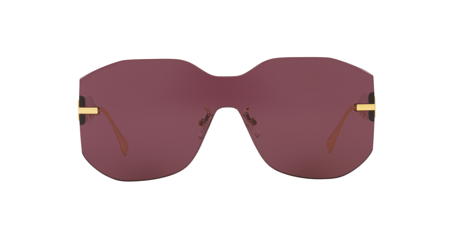 Fendi Sunglasses Gold-Purple | FENDI Fendigraphy FE40067U Gold-Purple