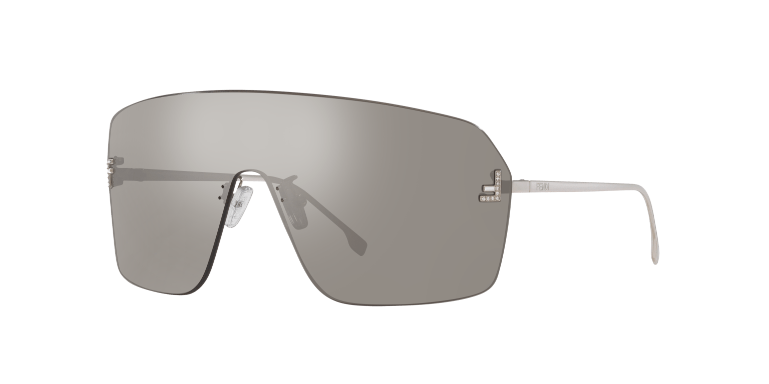 Fendi Sunglasses in Grey | FENDI First Crystal Fe4121Us Grey