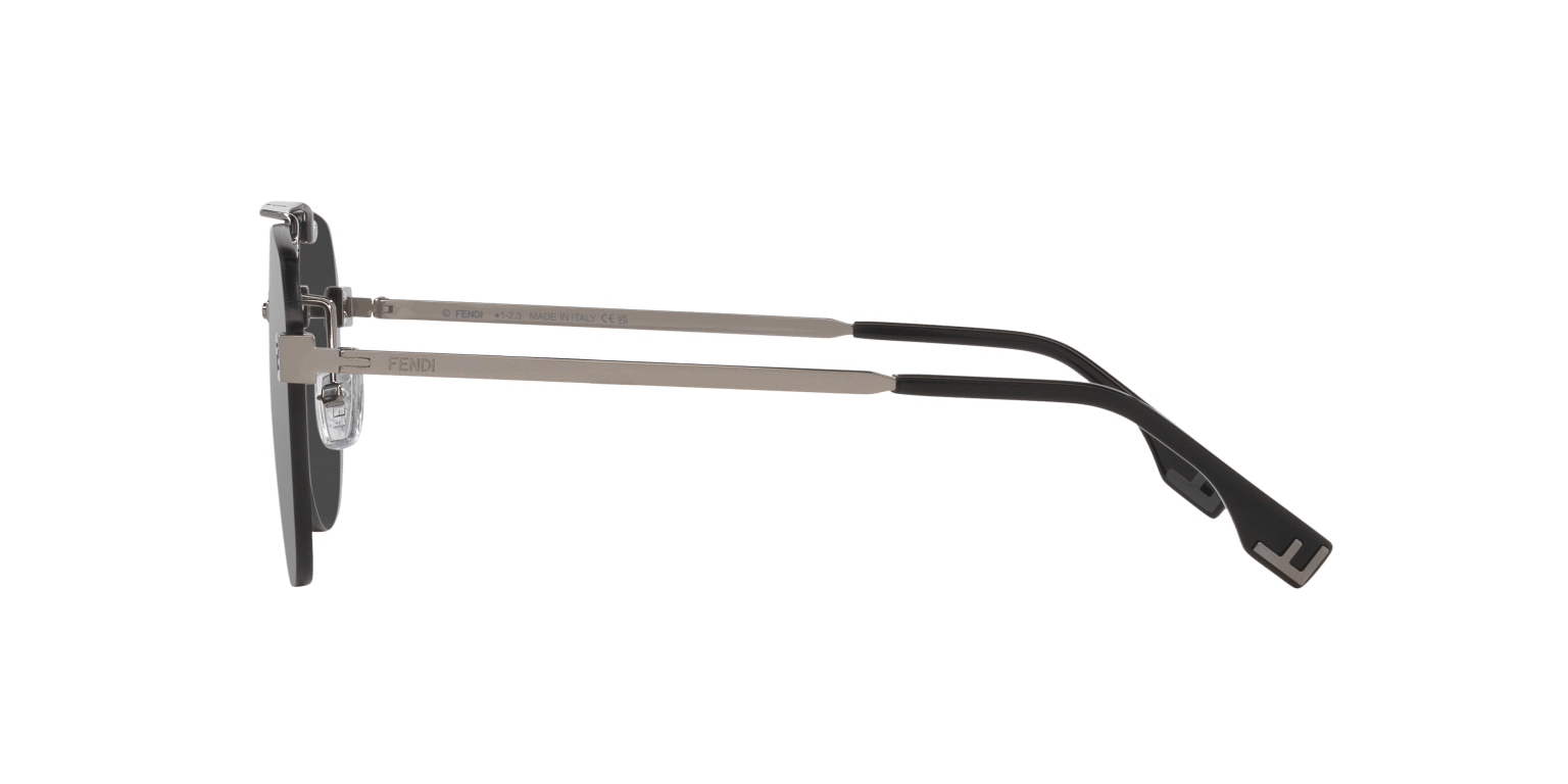 Fendi Sky Fe40115U Grey Light-Grey Sunglasses