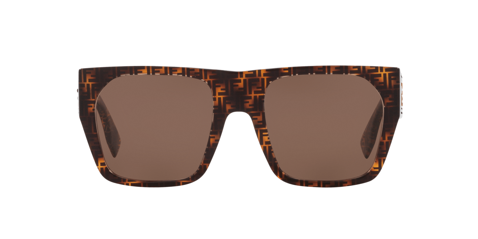 Fendi Tortoise-Brown Sunglasses | FENDI Baguette Fe40124I 