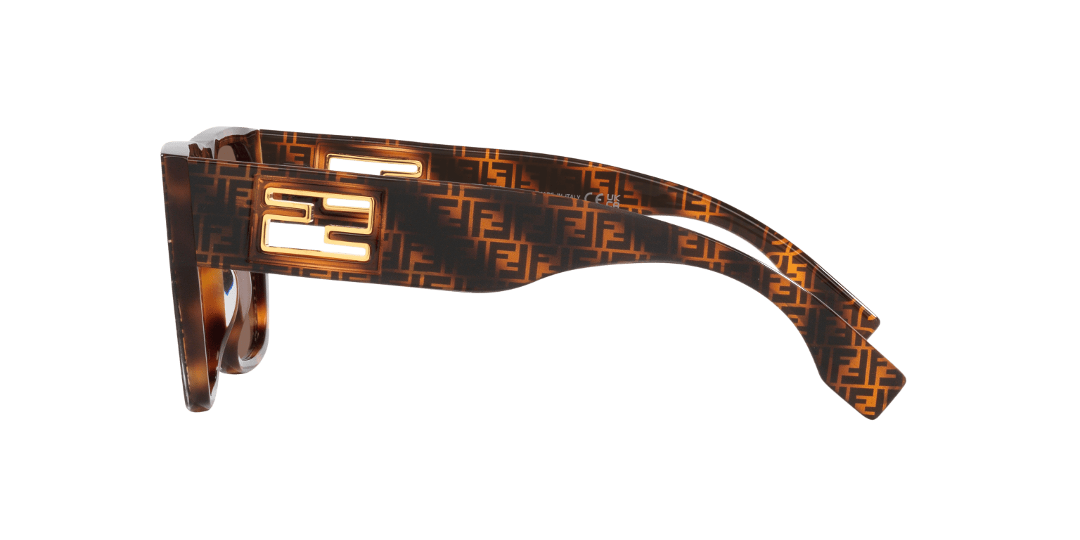 Fendi Tortoise-Brown Sunglasses | FENDI Baguette Fe40124I Tortoise-Brown