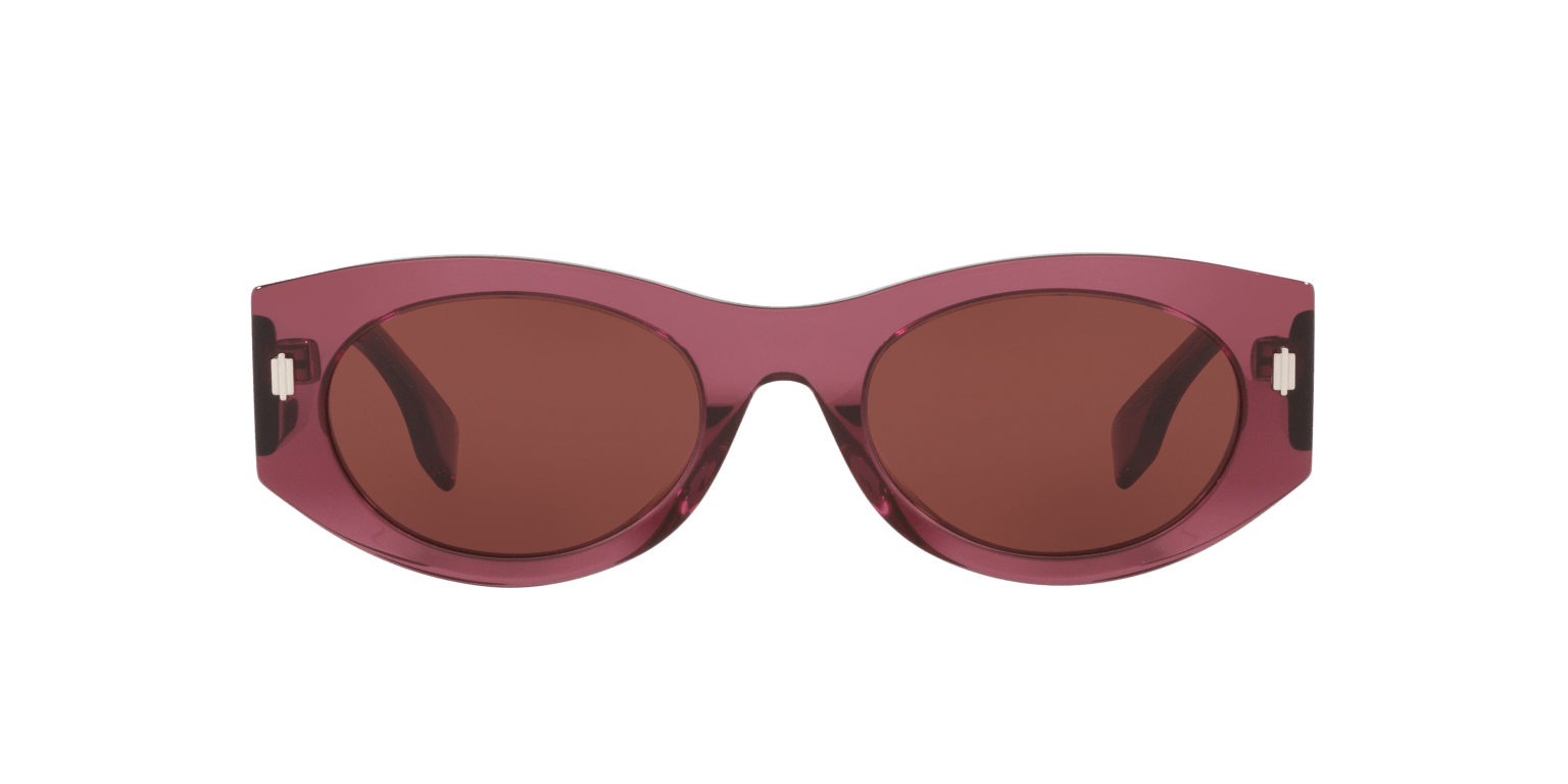 Fendi Roma Fe40125I Purple Shiny-Red Sunglasses