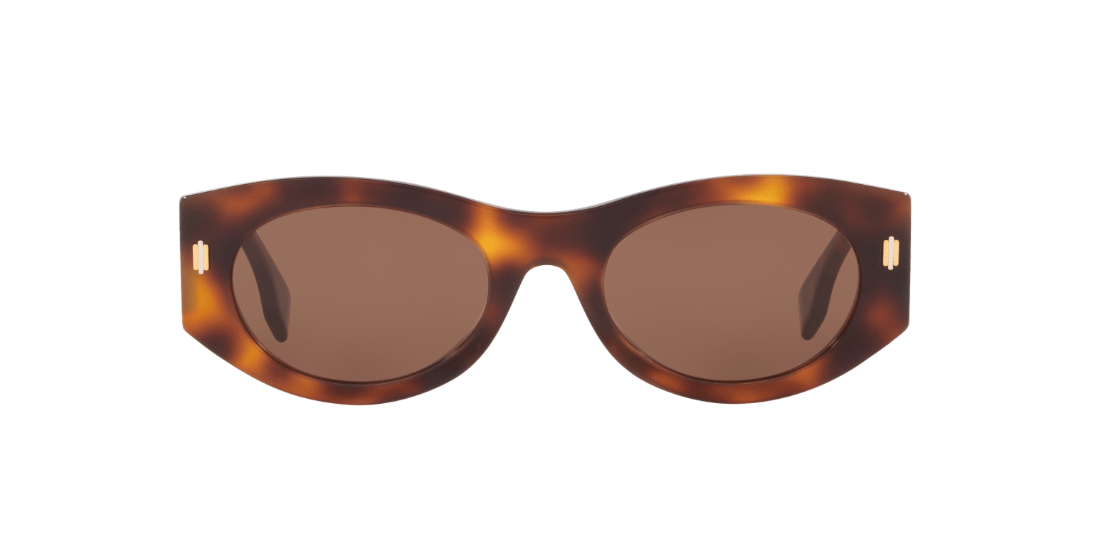 Fendi Roma Fe40125I Tortoise-Brown Sunglasses | FENDI Roma FeXNUMXI Tortoise-Brown