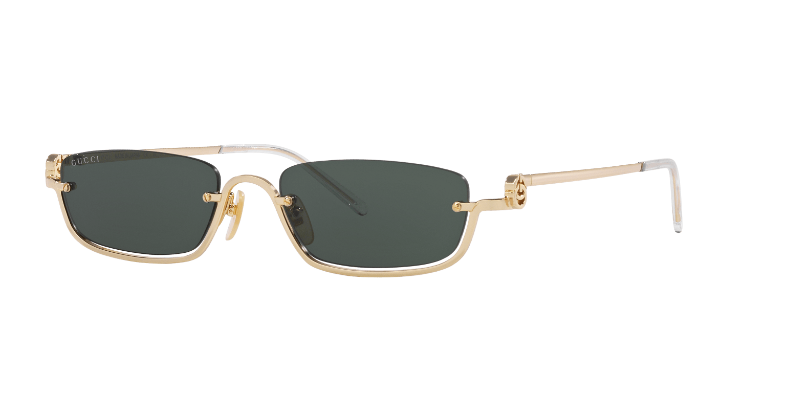 GUCCI SUNGLASSES GOLD-GREEN | GUCCI GG1278S GOLD-GREEN