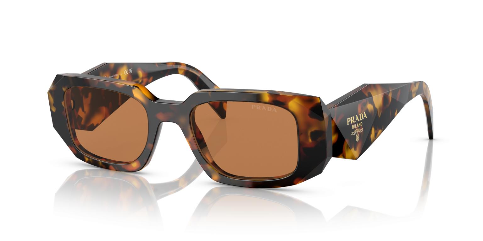 PRADA SUNGLASSES HONEY TORTOISE-DARK BROWN | PRADA PR 17WS HONEY TORTOISE-DARK BROW