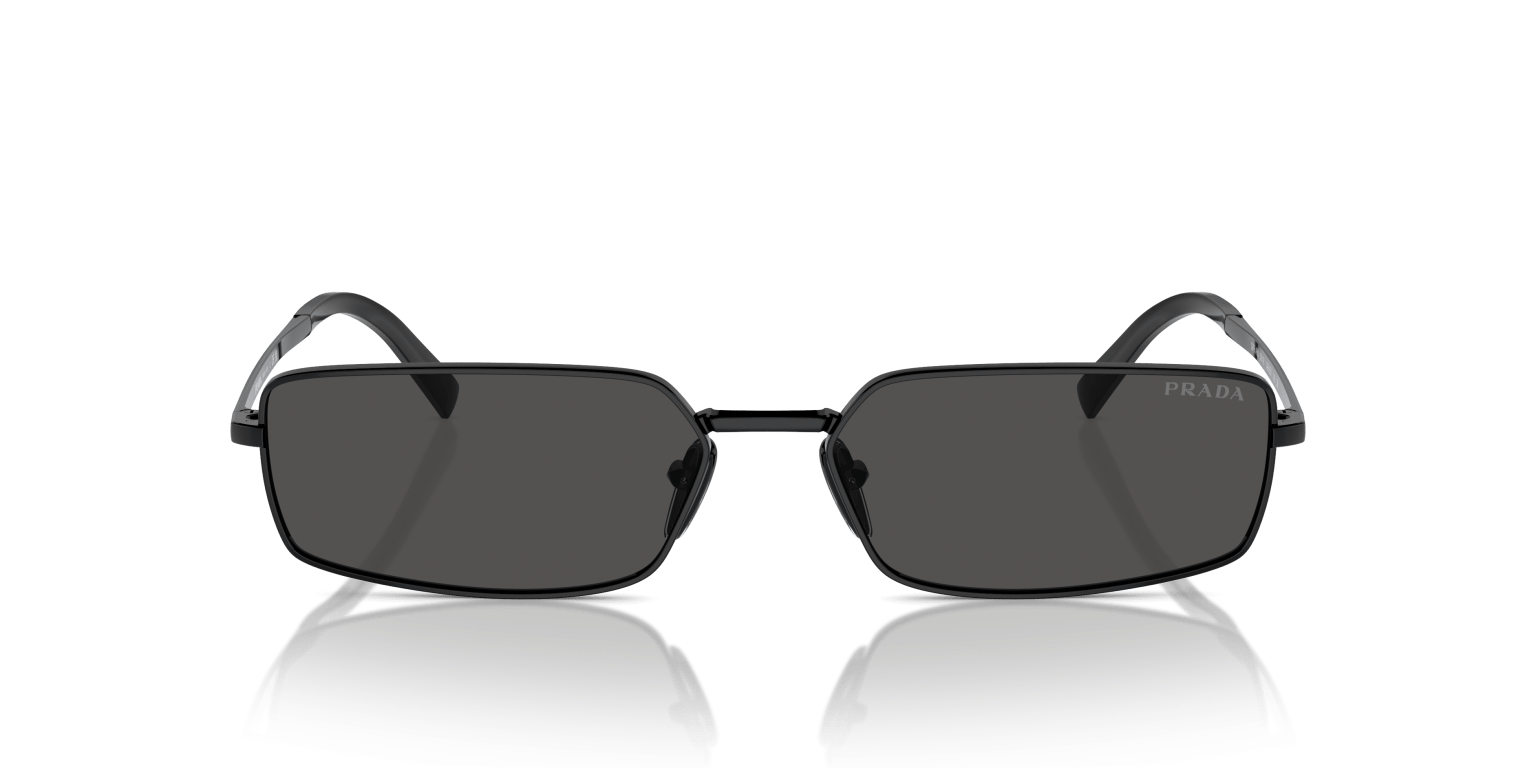 PRADA SUNGLASSES BLACK-DARK GREY | PRADA PR A60S BLACK-DARK GREY