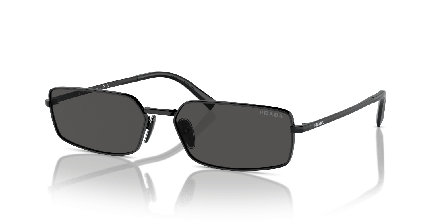 PRADA SUNGLASSES BLACK-DARK GREY | PRADA PR A60S BLACK-DARK GREY