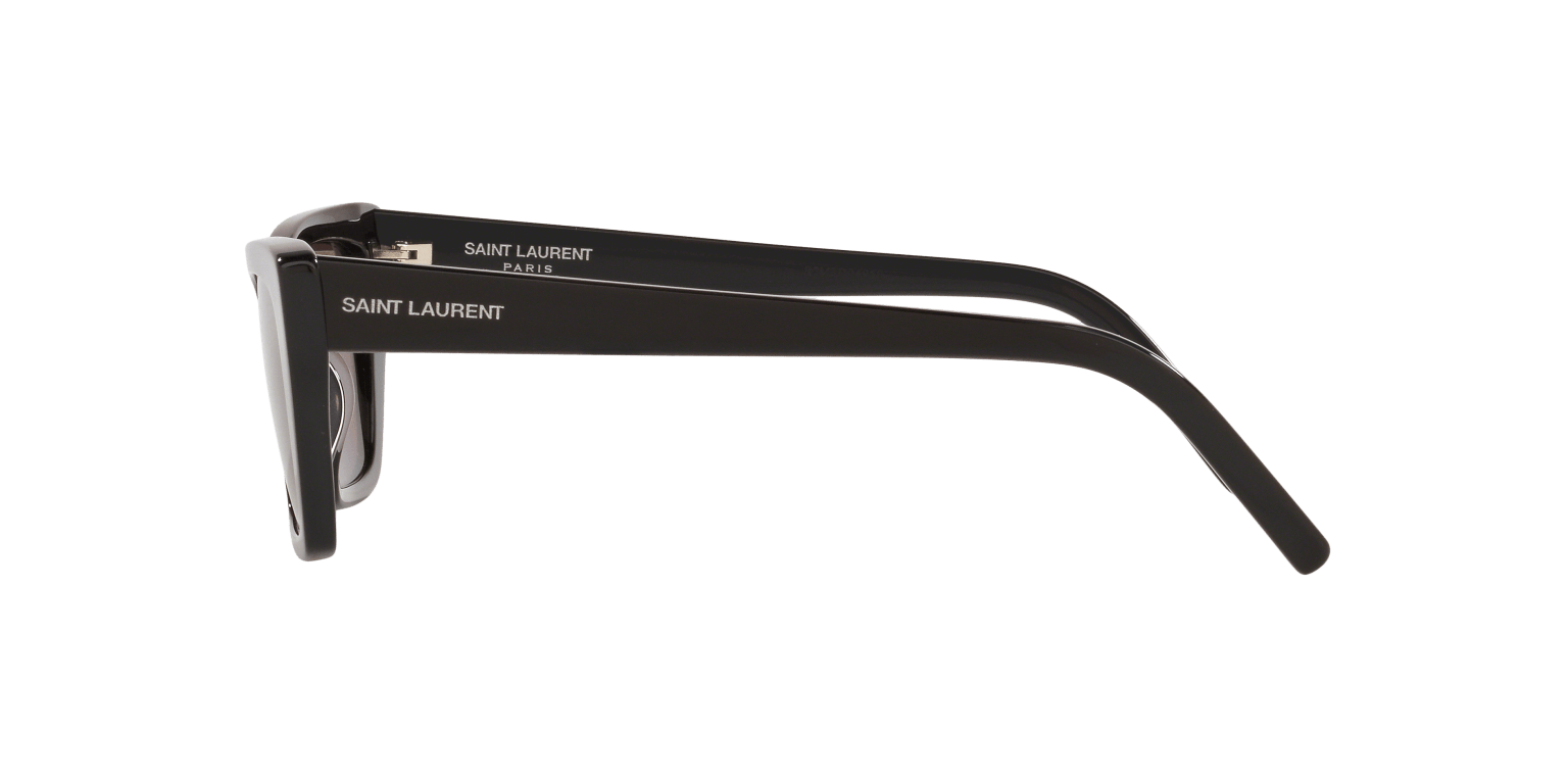 SAINT LAURENT SUNGLASSES BLACK SHINY-GREY | SAINT LAURENT SL 276 BLACK SHINY-GREY