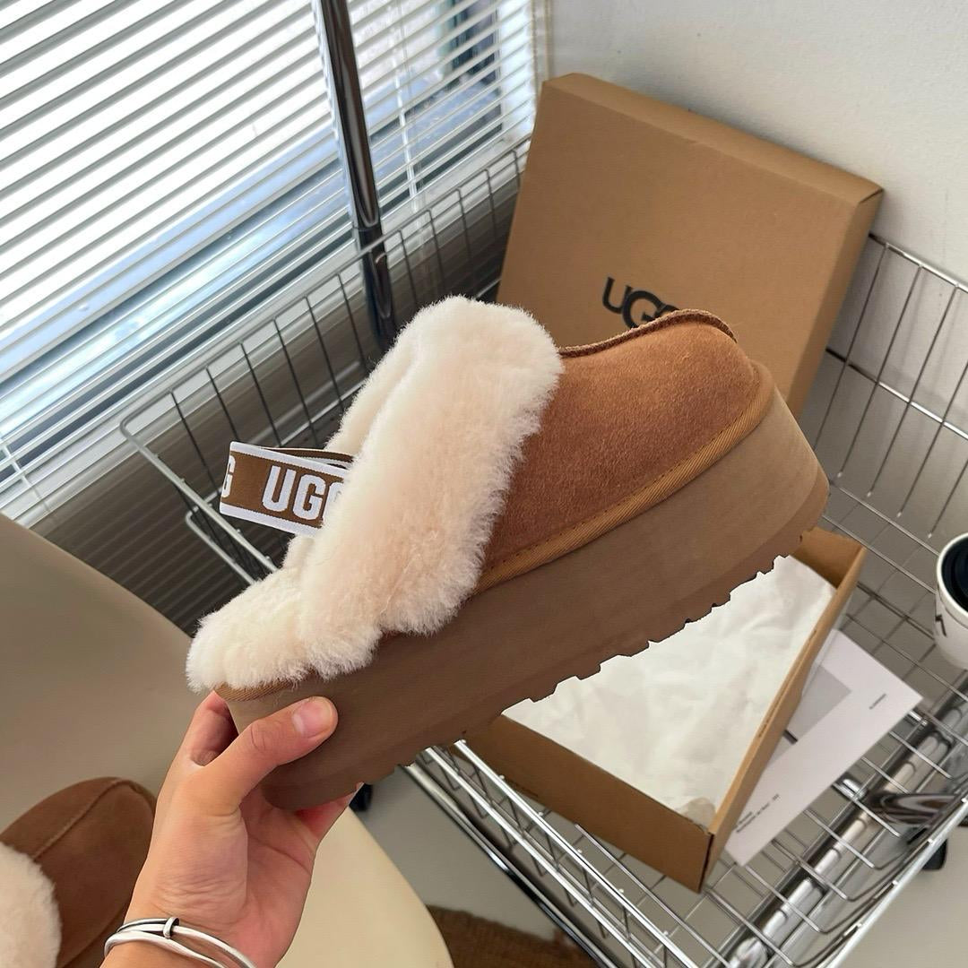Ugg botte ouverte brown