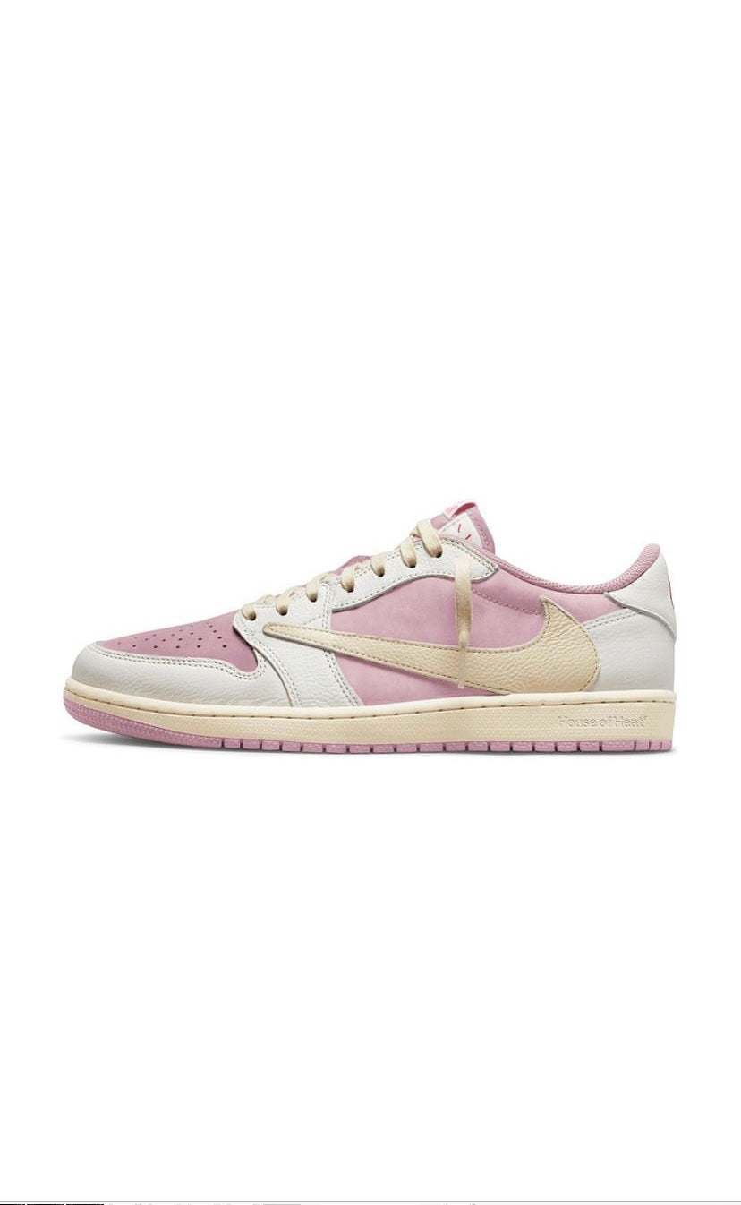 Jordan 1 Low x Travis Scott * Shy Pink