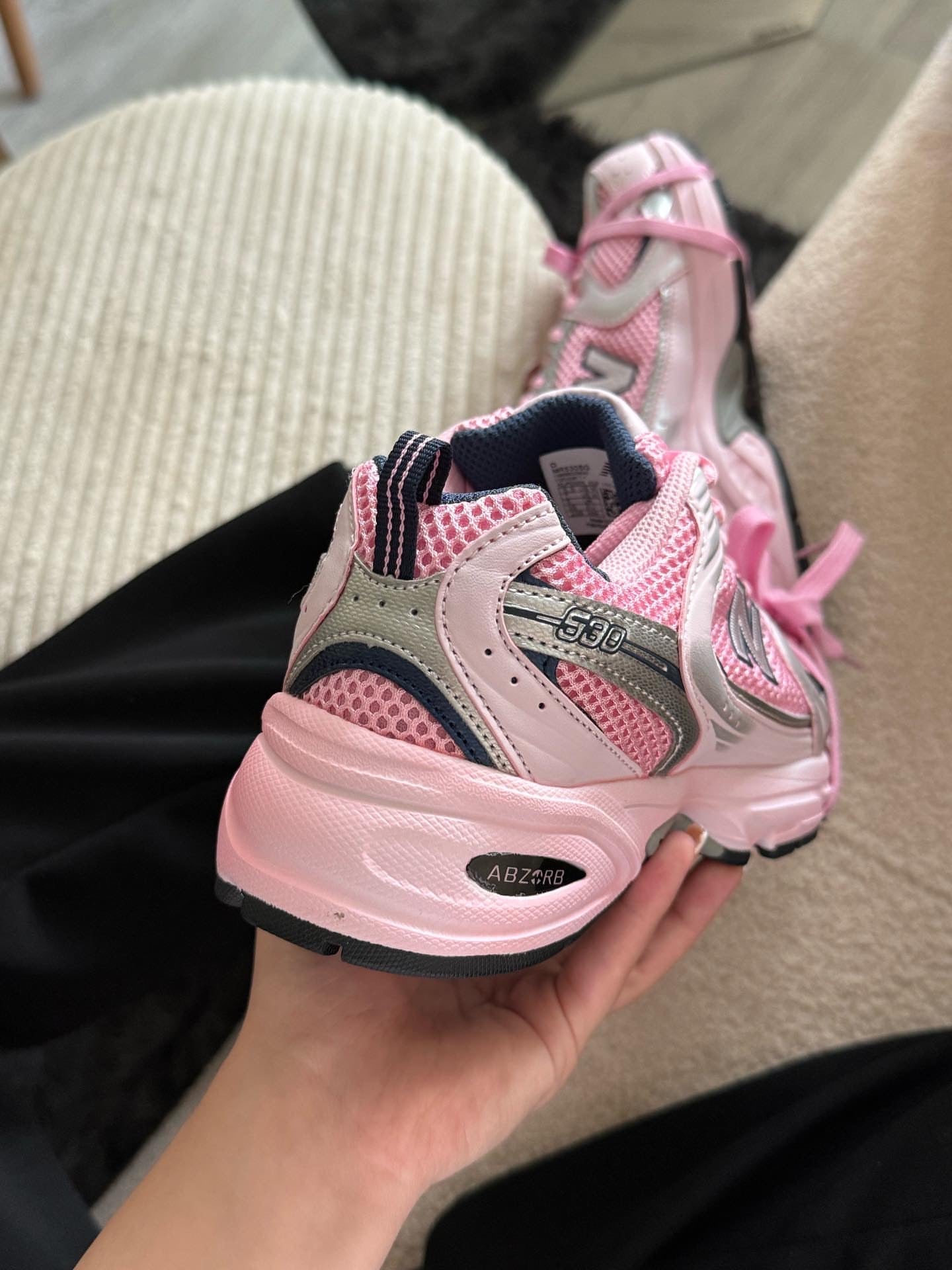 New Balance 530 Abzorb Pink (Édition limitée)