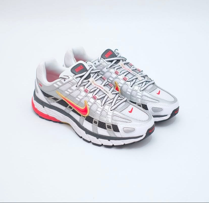 Nike P-6000 / White Varsity Red