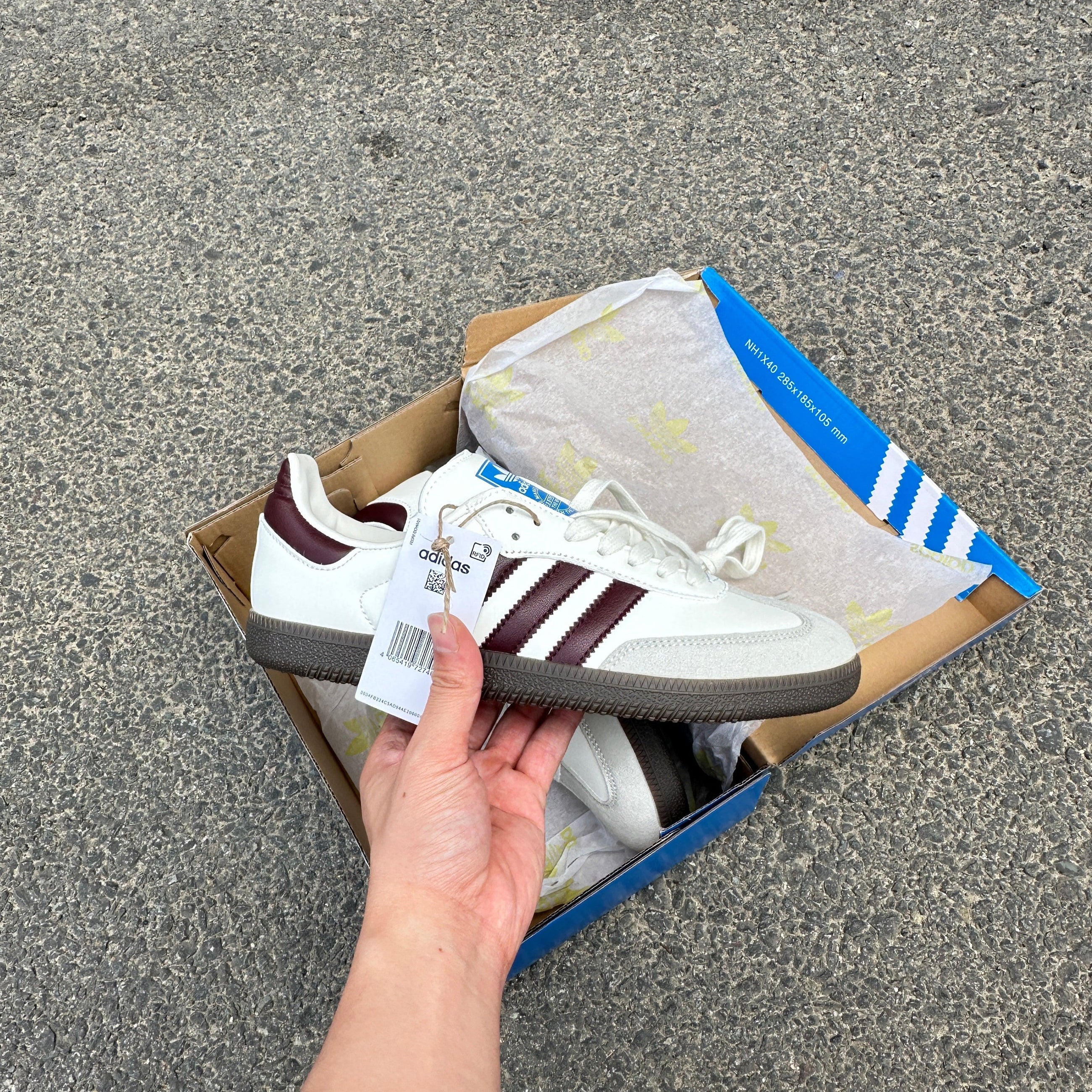 Adidas Samba exclu Byiara 2025 bordeaux